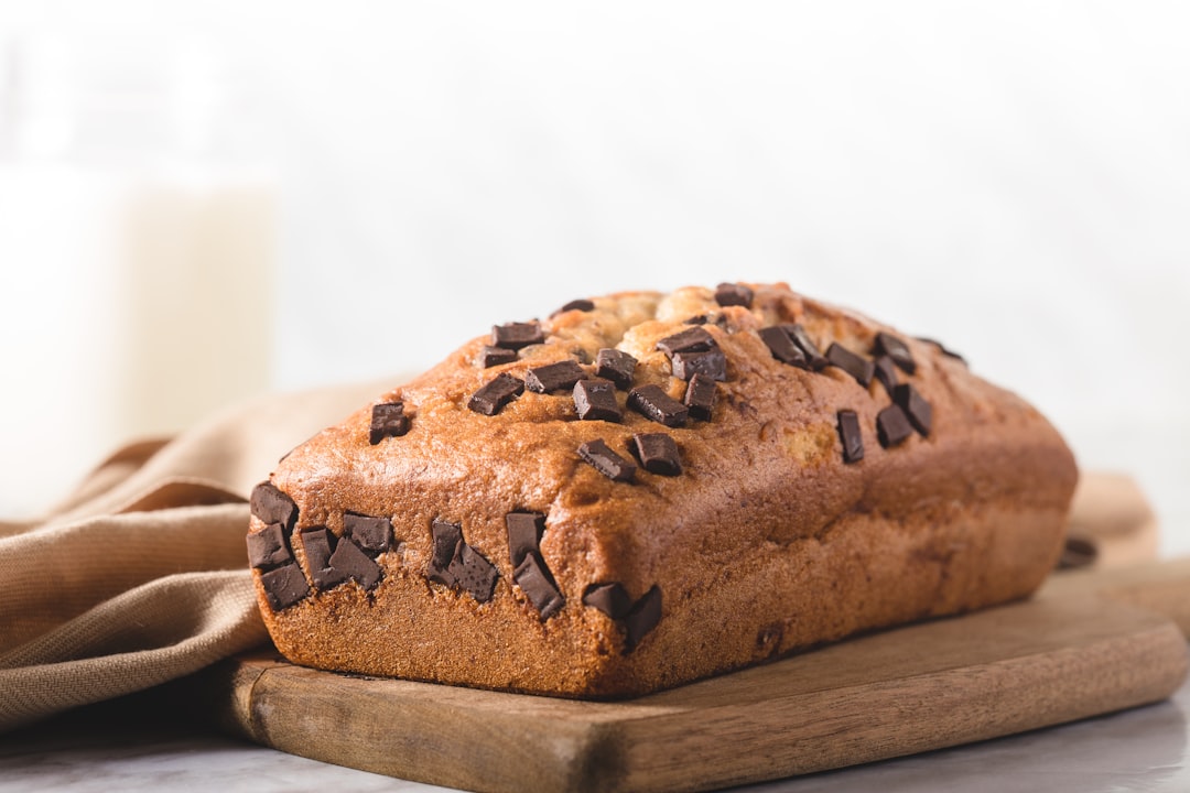 Banana bread with chocolate chunk