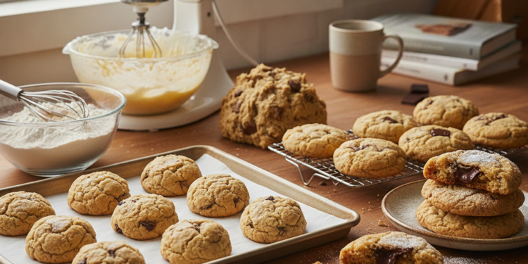 Bakken van dikke luchtige bakkerskoekjes thuis in vijf stappen