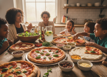 Pizzafeestje thuis organiseren zonder stress voor meer plezier