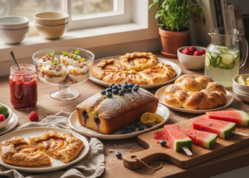 Wat bak je in juli met zomerse baksels voor warme dagen