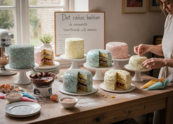 Dot cakes bakken de nieuwste taarttrend zelf maken