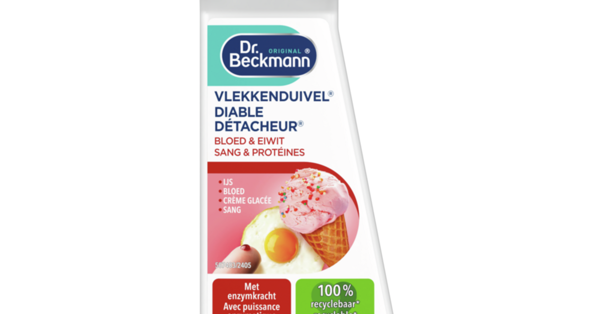 Flesje Vlekkenduivel voor bloed en eiwit van Dr. Beckmann